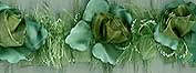 seafoam flower trim