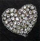 rhinestone heart