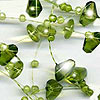 beaded garland wedding decor