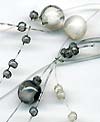 string bead table garland