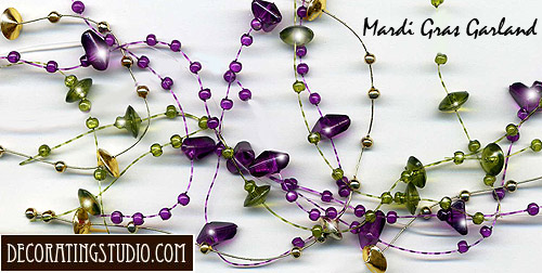 fat tuesday and mardi gras party decoration