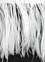 ostrich feather fringe trim