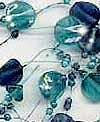 leaves beaded garland