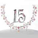15 Years Cake Topper