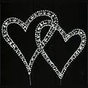 heart cake topper
