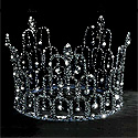 rhinestone cake crown