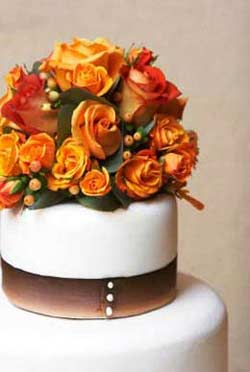 flower cake topper holder