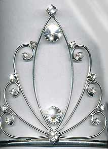 rhinestone cake topper