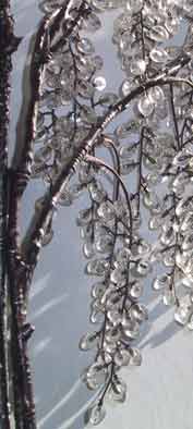 wedding reception & floral jeweled stem