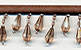 light brown beaded trim