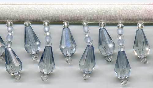 Little Boy Blue Beaded Fringe