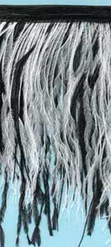 ostrich feather trim