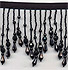 elegant beaded fringe