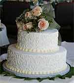 Flowers Wedding Cake Design