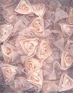 Organza Flower Bridal & Wedding Trim