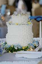 Wedding Cake Reception Table