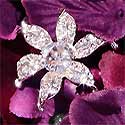 rhinestone flower bouquet accent pick