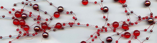 pearl garland decoration