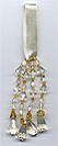beaded tassel ivory