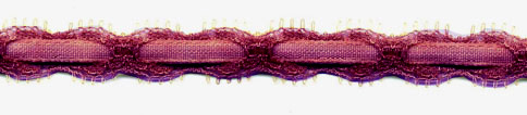 paris rose lace and velvet ribbon