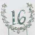 16th Birthday cake topper