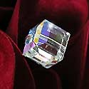 iridescent cube bouquet jewelry