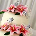 dragonfly wedding cake jewelry
