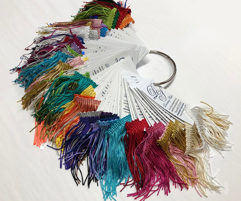 chainette fringe samples