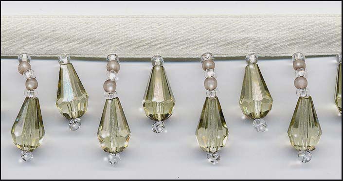 beaded fringe trim