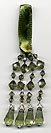 green beaded tassel