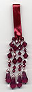burgundy beaded tassel