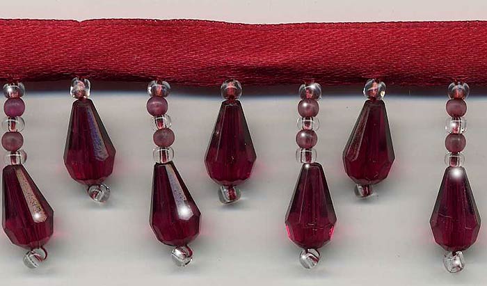 beaded fringe trim