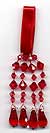 red beaded tassel