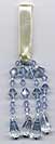blue beaded tassel
