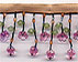 Flowers Leaves Beaded Trim