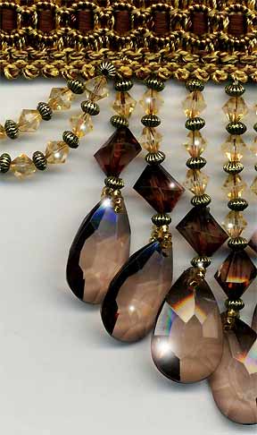 beaded home decor trim