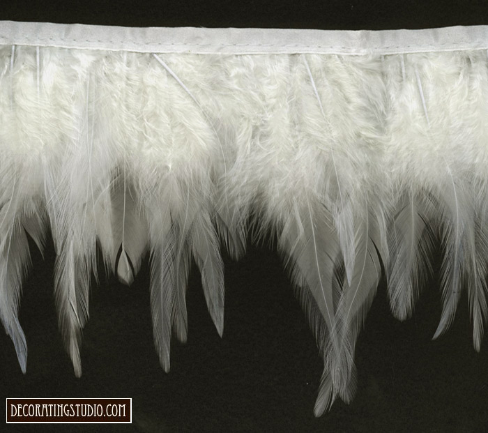 wings of an angel feather trim