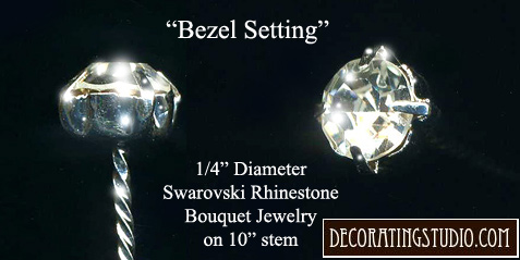 Crystal "Heart" Bouquet Jewelry Accent