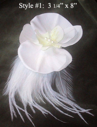 Flower & Feather Pin