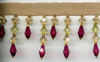 California Style Beaded Fringe Trim "San Francisco" yard(s)
