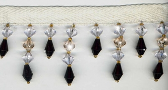 California Style Beaded Fringe Trim "Beverly Hills" yard(s)