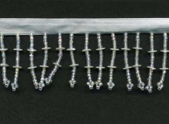 Alaska White Beaded Fringe - Yard(s)