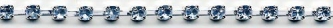 Light Blue Rhinestone Trim yard(s)