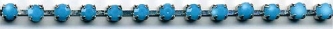 Turquoise Stone Rhinestone Trim yard(s)