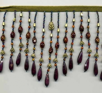 "Nevada Gold" Beaded Fringe - Yard(s)