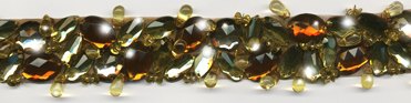 "Gold & Copper" Berkshire Embellished Jeweled Trim